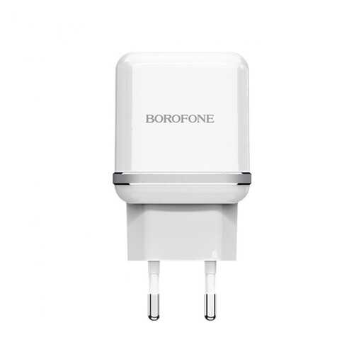 Сетевое зарядное устройство Borofone BA25A 2USB 2.4A White в Евросеть