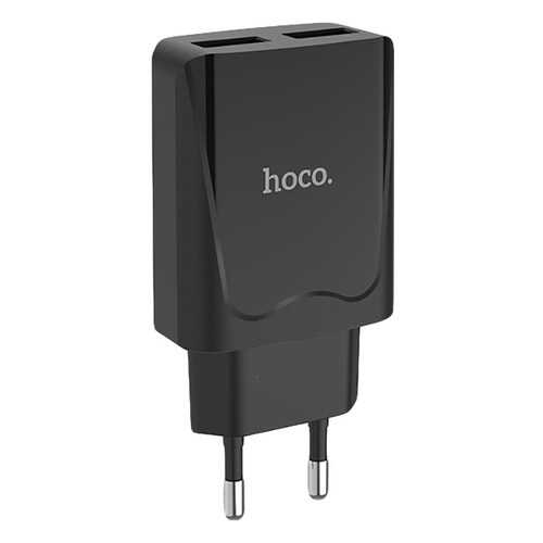 Сетевое зарядное устройство HOCO C52A 2 USB 2.1A Black в Евросеть