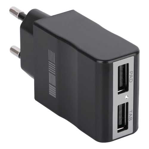 Сетевое зарядное устройство Travel Charger 2 USB 2,1A Black в Евросеть