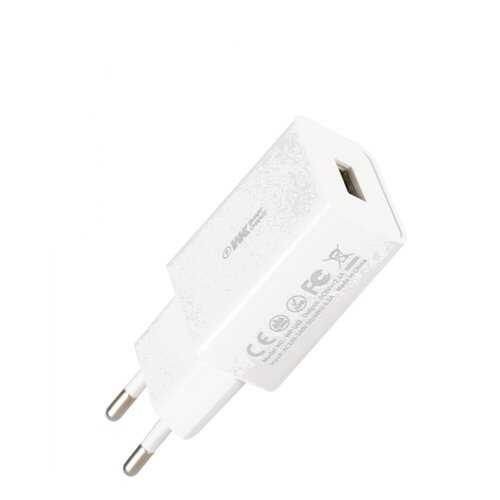 Сетевое зарядное устройство WK FullSpeed 1USB 2.1A White в Евросеть