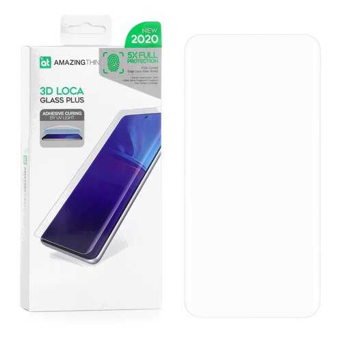 Защитное стекло AMAZINGthing UV-Full Glue 3D Transparent 0.33mm для Samsung Galaxy S20 в Евросеть