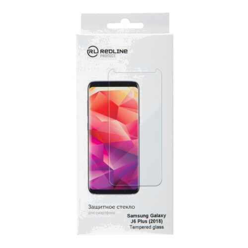 Защитное стекло для смартфона Red Line для Samsung Galaxy J6 Plus (2018), tempered glass в Евросеть