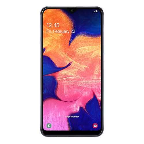 Защитное стекло Zibelino для Samsung A10 (A105) Black в Евросеть