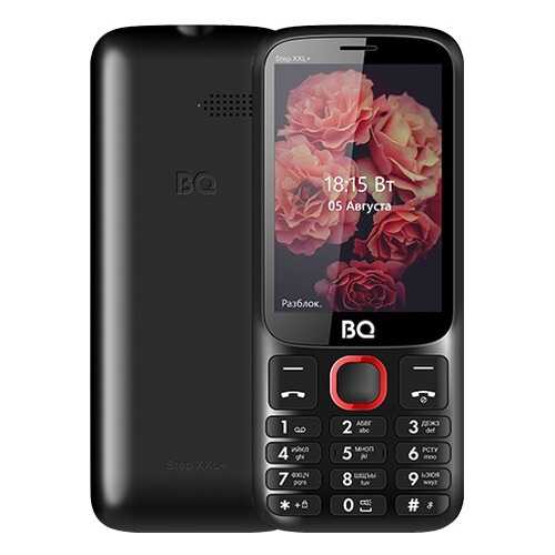 Мобильный телефон BQ 3590 Step XXL+ Black/Red в Евросеть