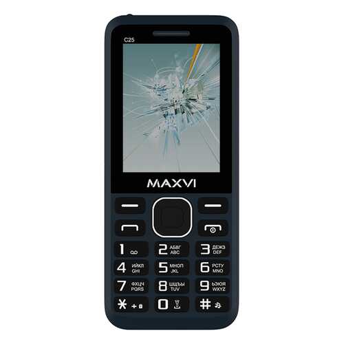 Мобильный телефон Maxvi C25 Blue в Евросеть