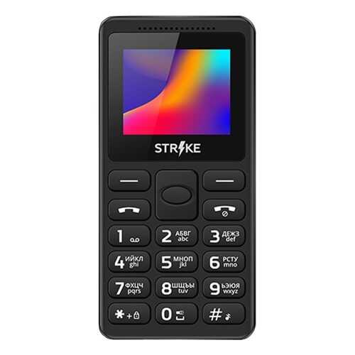 Мобильный телефон STRIKE S10 Black в Евросеть