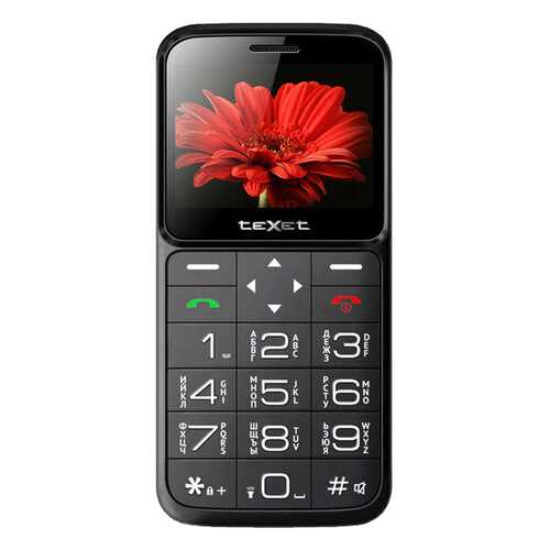 Мобильный телефон teXet TM-B226 Black/Red в Евросеть