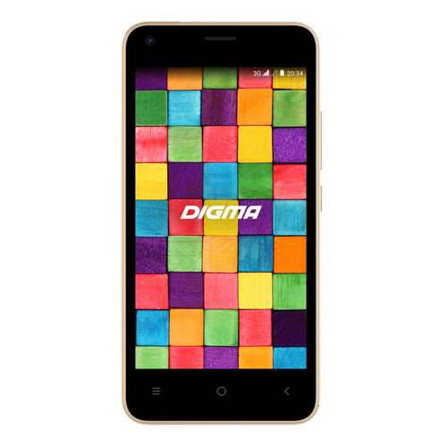 Смартфон Digma Argo 3G Linx 8Gb Gold в Евросеть