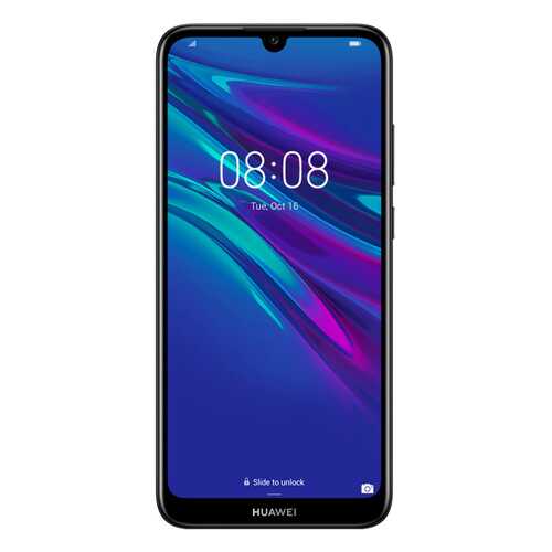 Смартфон Huawei Y6 (2019) 32Gb Midnight Black (MRD-LX1F) в Евросеть