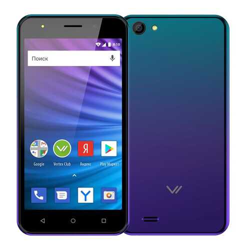 Смартфон Vertex Luck L100 3G Sapphire в Евросеть