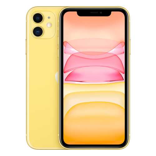 Смартфон Apple iPhone 11 256GB Yellow (MWMA2RU/A) в Евросеть