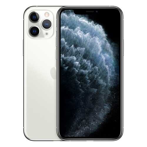 Смартфон Apple iPhone 11 Pro 256GB Silver (MWC82RU/A) в Евросеть