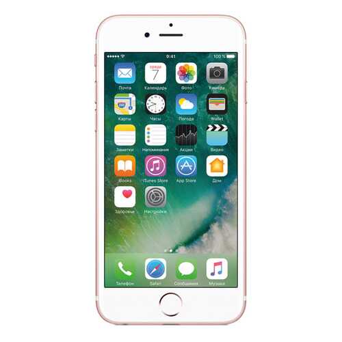 Смартфон Apple iPhone 6s 32 Gb Rose Gold восстановленный в Евросеть