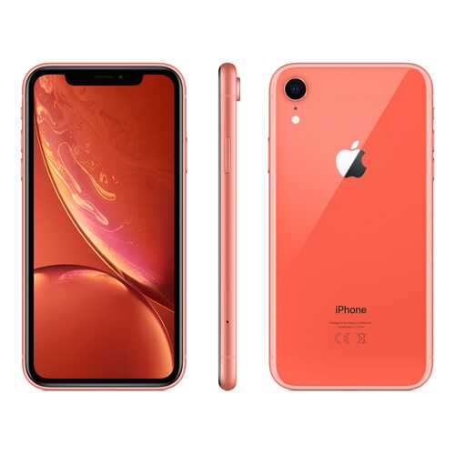 Смартфон Apple iPhone XR 64GB Coral (MRY82RU/A) в Евросеть